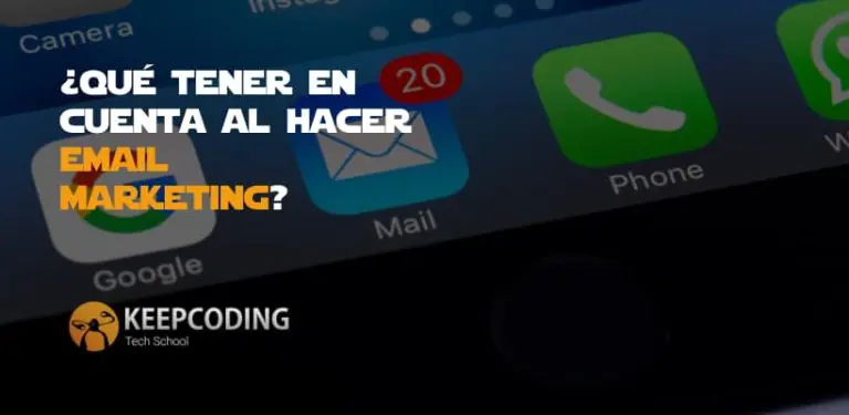 qué tener en cuenta al hacer email marketing