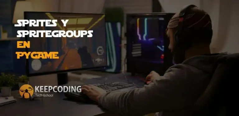 Sprites y Spritegroups en Pygame