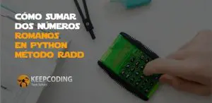 Cómo sumar dos números romanos en Python con método radd