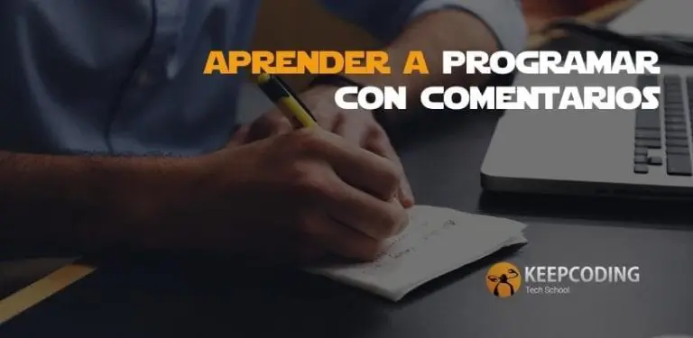 Aprender a programar con comentarios