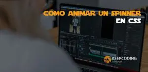 cómo animar un spinner en CSS