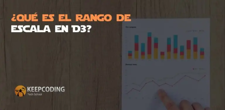 ¿Qué es el rango de escala en D3?
