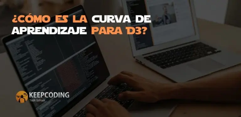¿Cómo es la curva de aprendizaje para D3?
