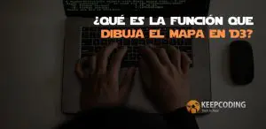 ¿Qué es la función que dibuja el mapa en D3?
