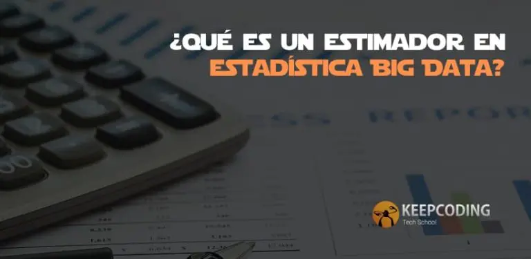 ¿Qué es un estimador en estadística Big Data?