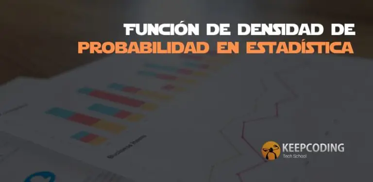 Función de densidad de probabilidad en estadística