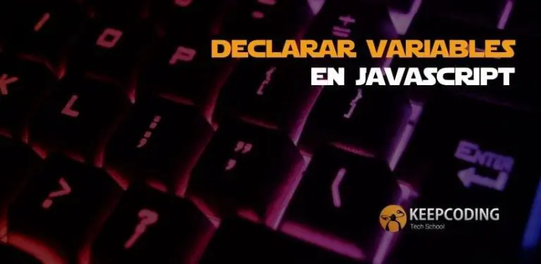 Declarar variables en JavaScript
