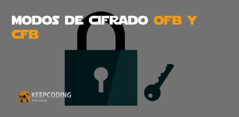 Modos de cifrado OFB y CFB