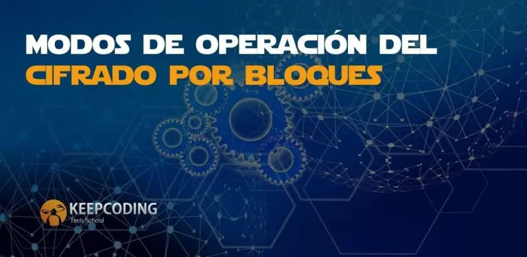 Modos de operación del cifrado por bloques