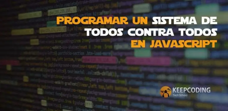 Programar un sistema de todos contra todos en JavaScript
