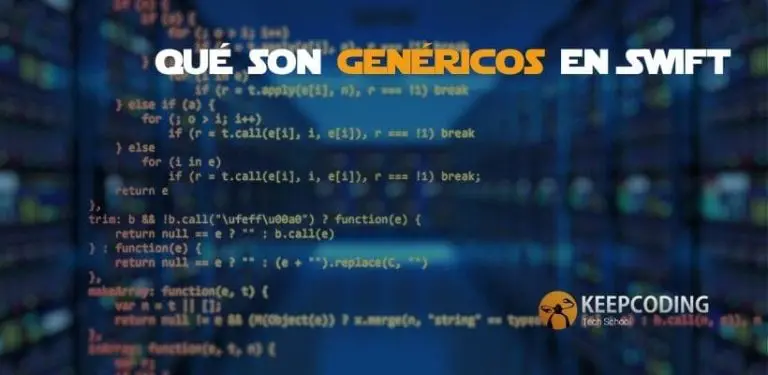 Qué son genéricos en Swift