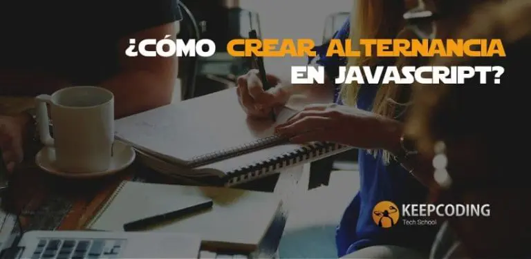 cómo crear alternancia en javascript