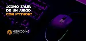 cómo salir de un juego con Python