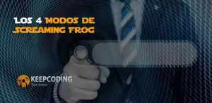 los cuatro modos de screaming frog