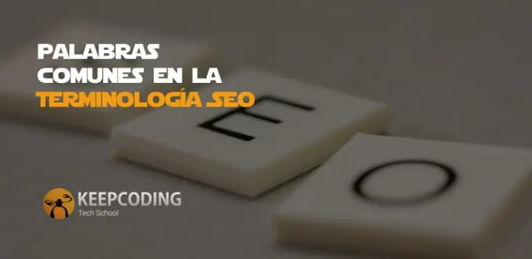 palabras comunes en la terminologia seo