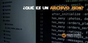qué es un archivo json