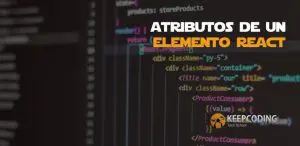 Atributos de un elemento react
