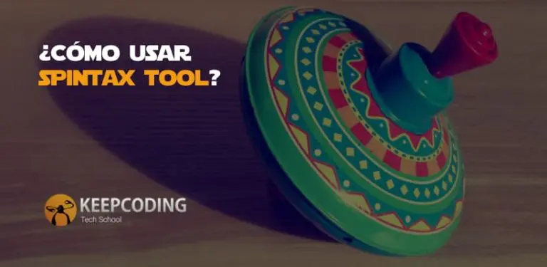 Cómo usar spintax tool