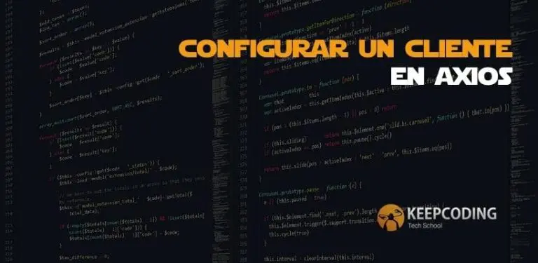 Configurar un cliente en Axios