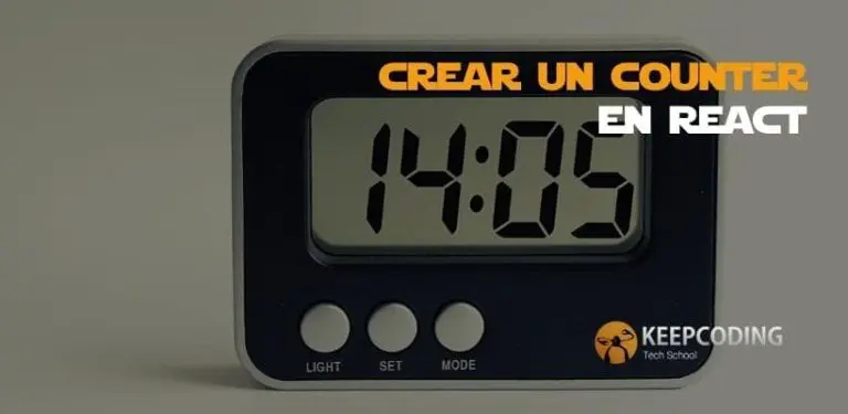 Crear un counter en React