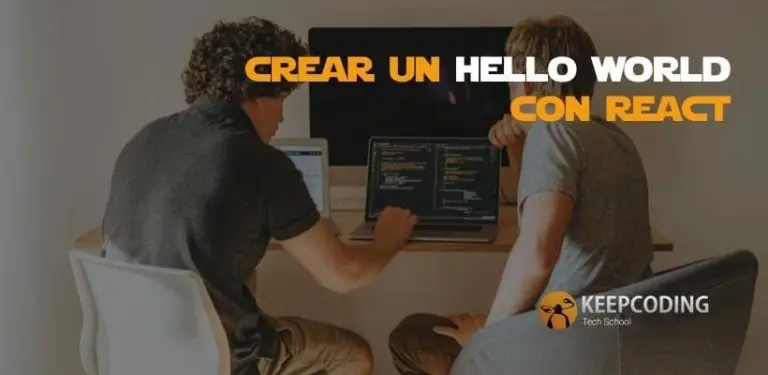 Crear un hello world con react