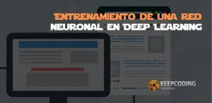 Entrenamiento de una red neuronal en Deep Learning