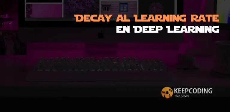 Decay al Learning rate en Deep Learning