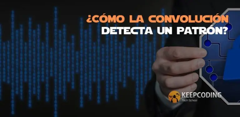 ¿Cómo la convolución detecta un patrón?