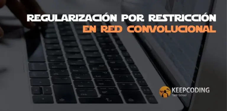 Regularización por restricción en red convolucional