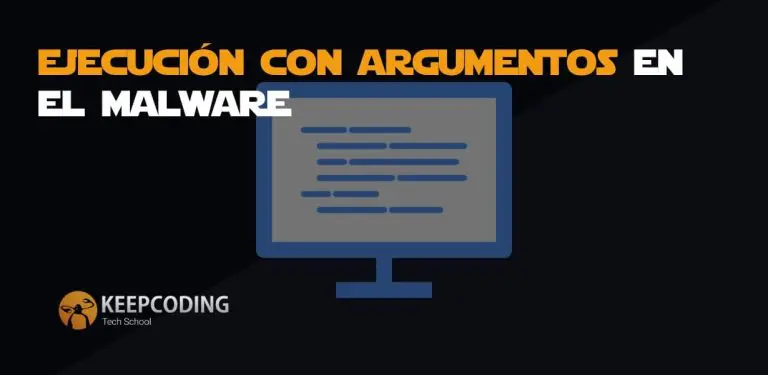 Ejecución con argumentos en el malware