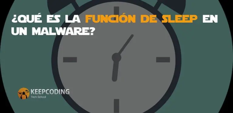 Función de sleep en un malware