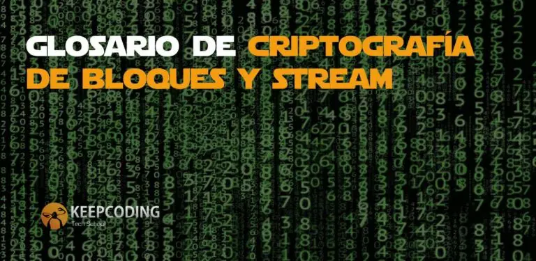 Glosario de criptografía de bloques y stream