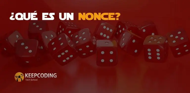 Qué es un nonce