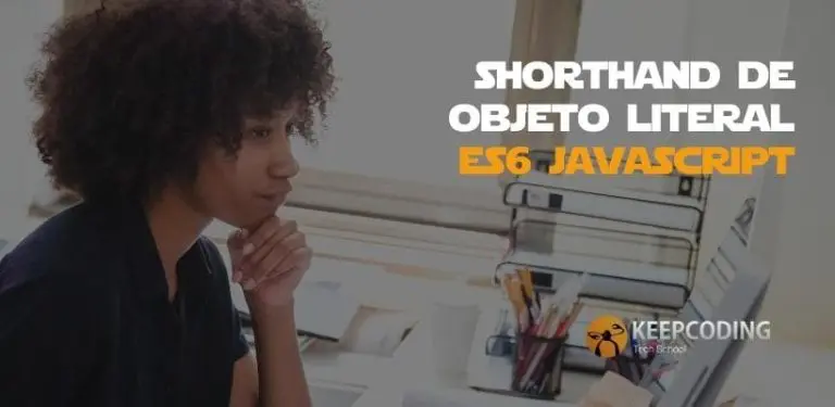 Shorthand de objeto literal es6 javascript