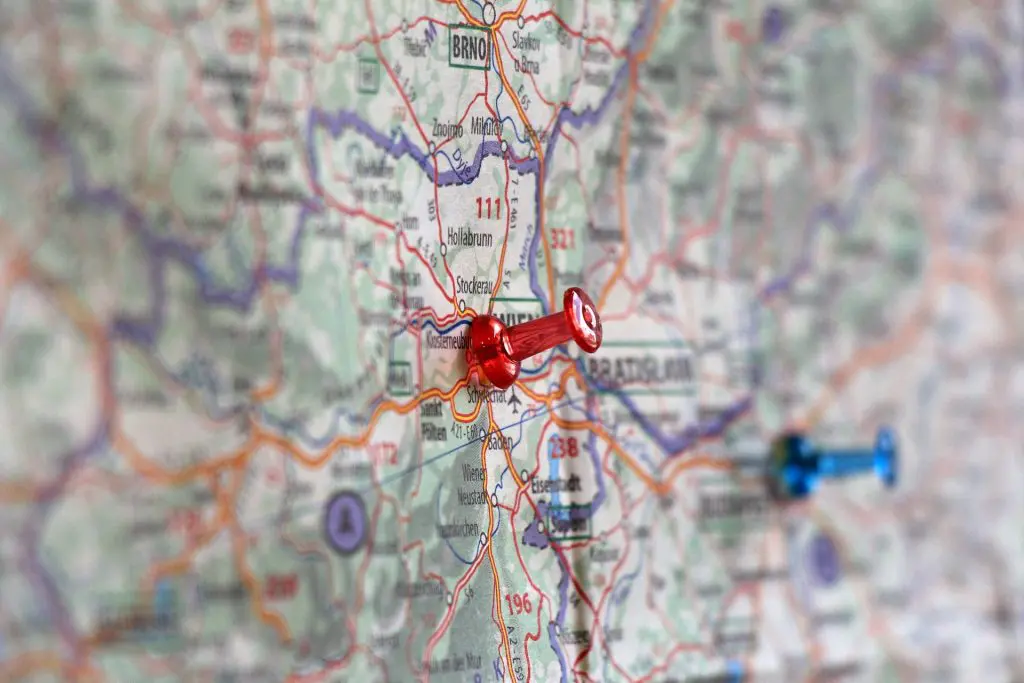 Chinchetas y marcadores en Slack 4 chincheta en mapa