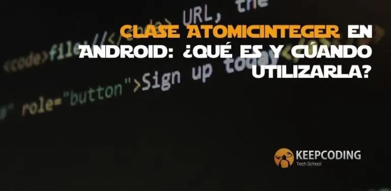 clase AtomicInteger en Android
