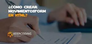 crear MovimientosForm en HTML