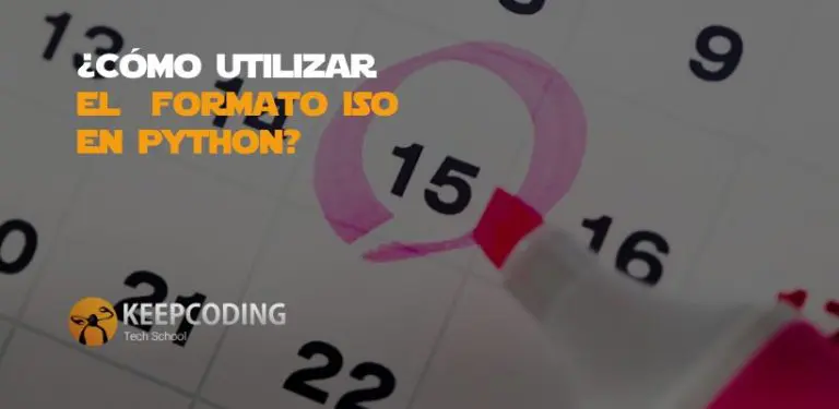 formato iso en Python