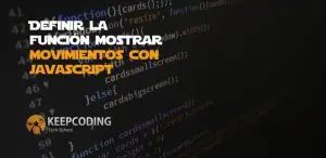 función mostrar movimientos con JavaScript
