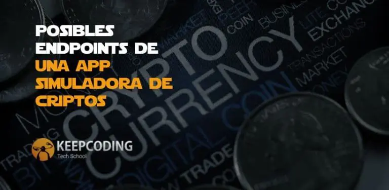 endpoints de una app simuladora de criptos