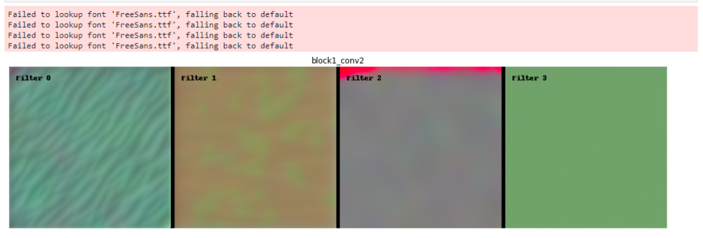 Ejemplo de visualización de filtros 8 Ejemplo de visualización de filtros