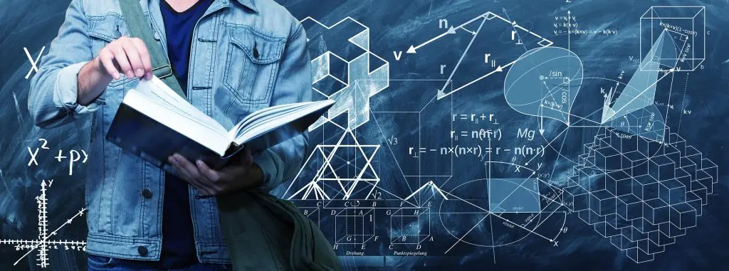 ¿Quién puede estudiar analítica de datos? 3 hombre estudiando matemáticas