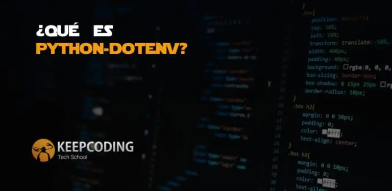 Qué es python dotenv