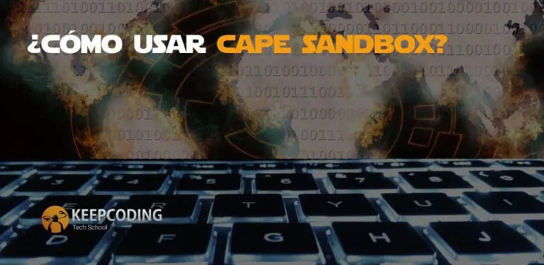 Cómo usar CAPE Sandbox