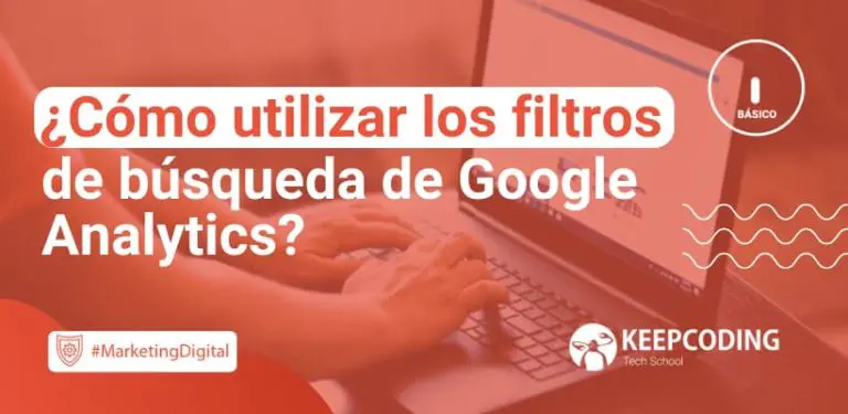 utilizar los filtros de búsqueda de Google Analytics