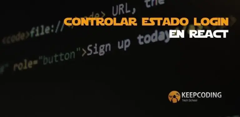 Controlar el estado login en React