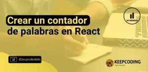 Crear un contador de palabras en React