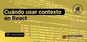 Cuando usar contexto en React