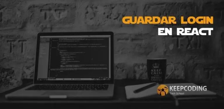 Guardar login en React