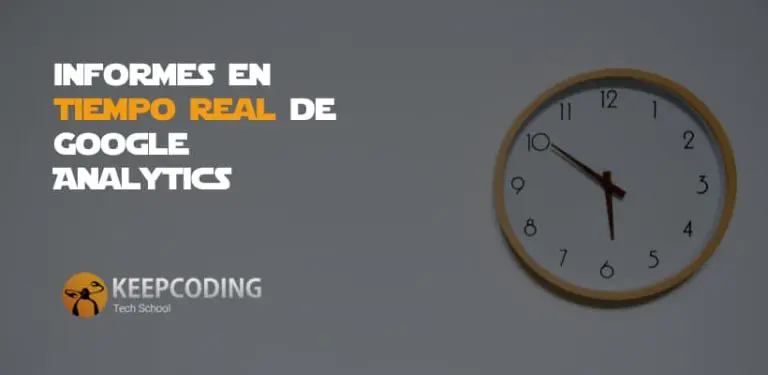 Informes en tiempo real de Google Analytics